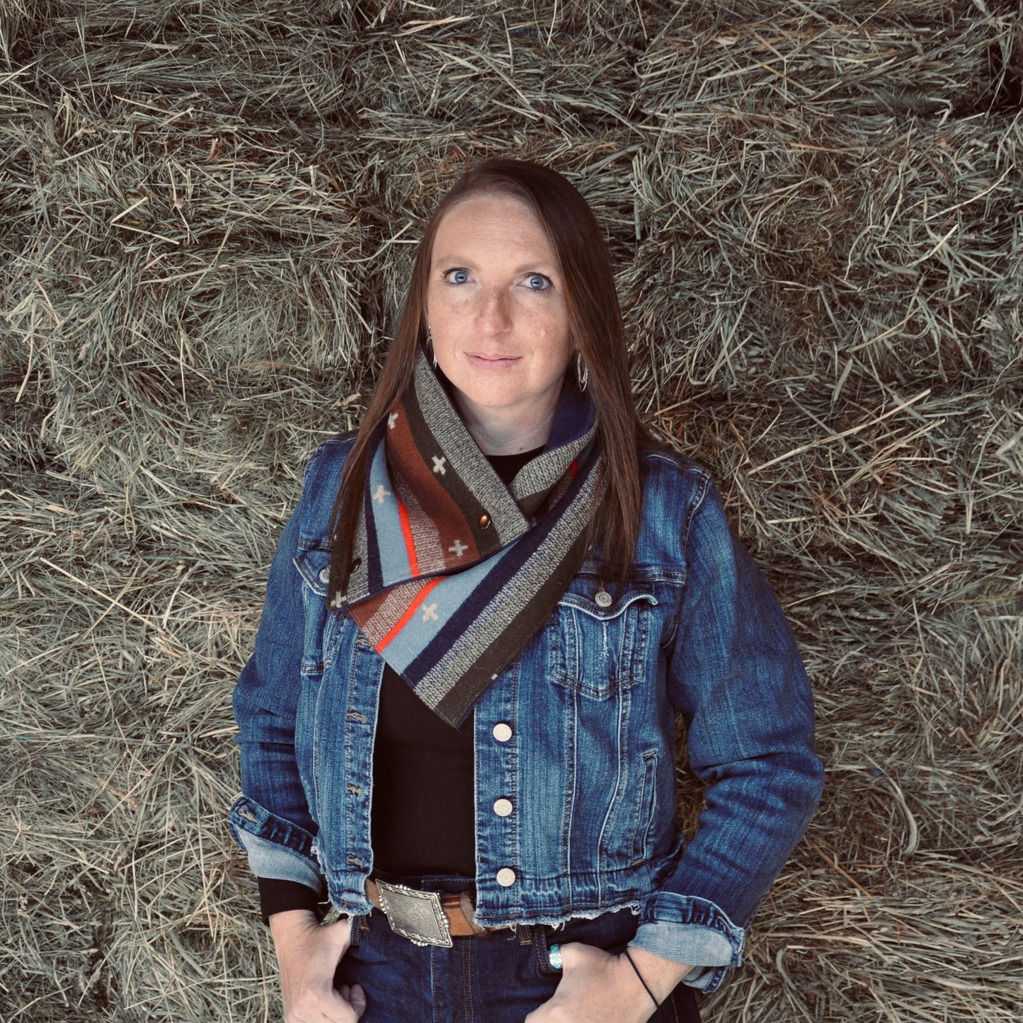 Snap Scarf - Bridger Stripe