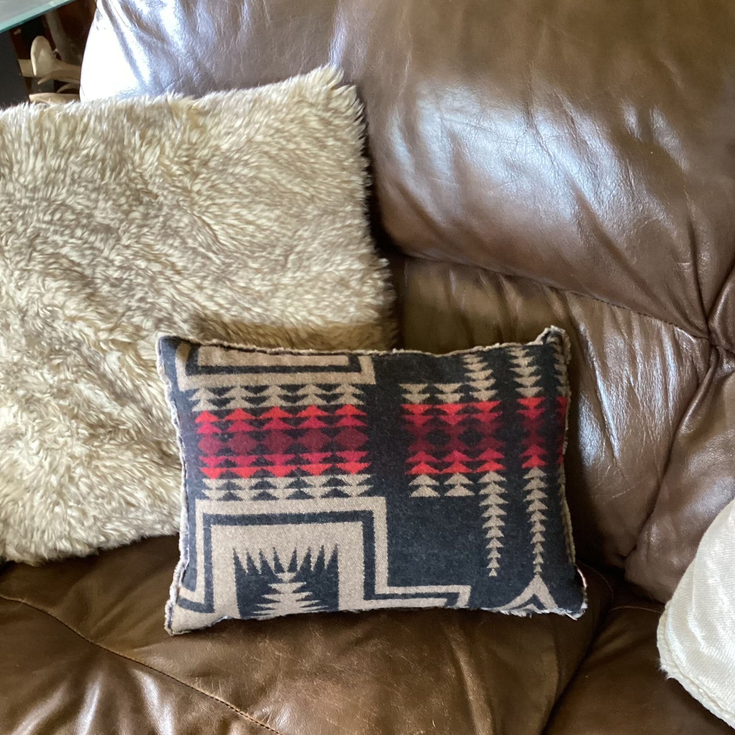 Pillow - Harding Black and Tan