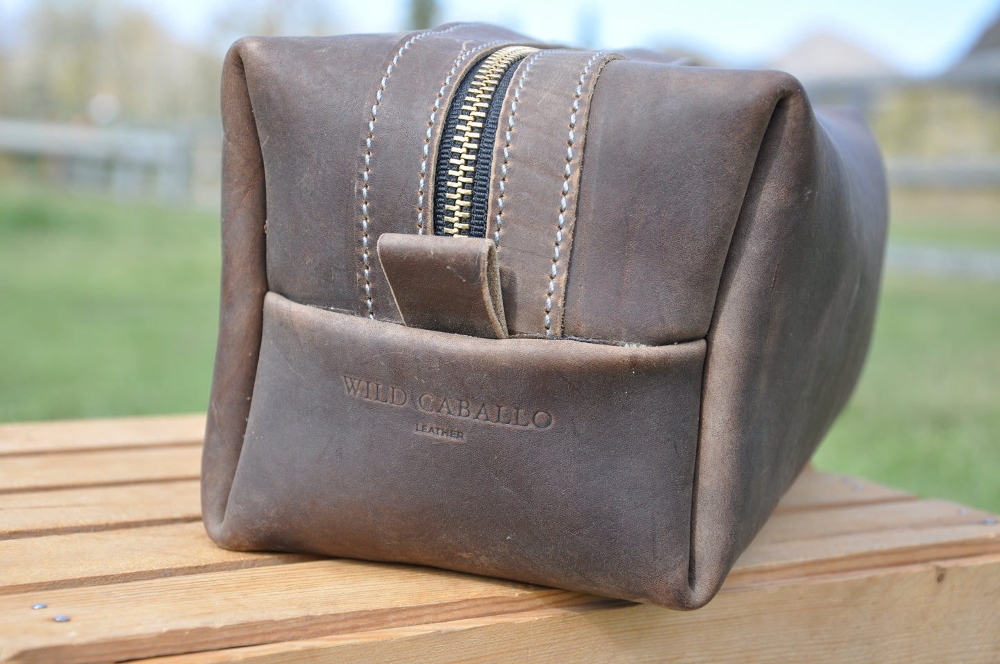 Leather Dopp Kit