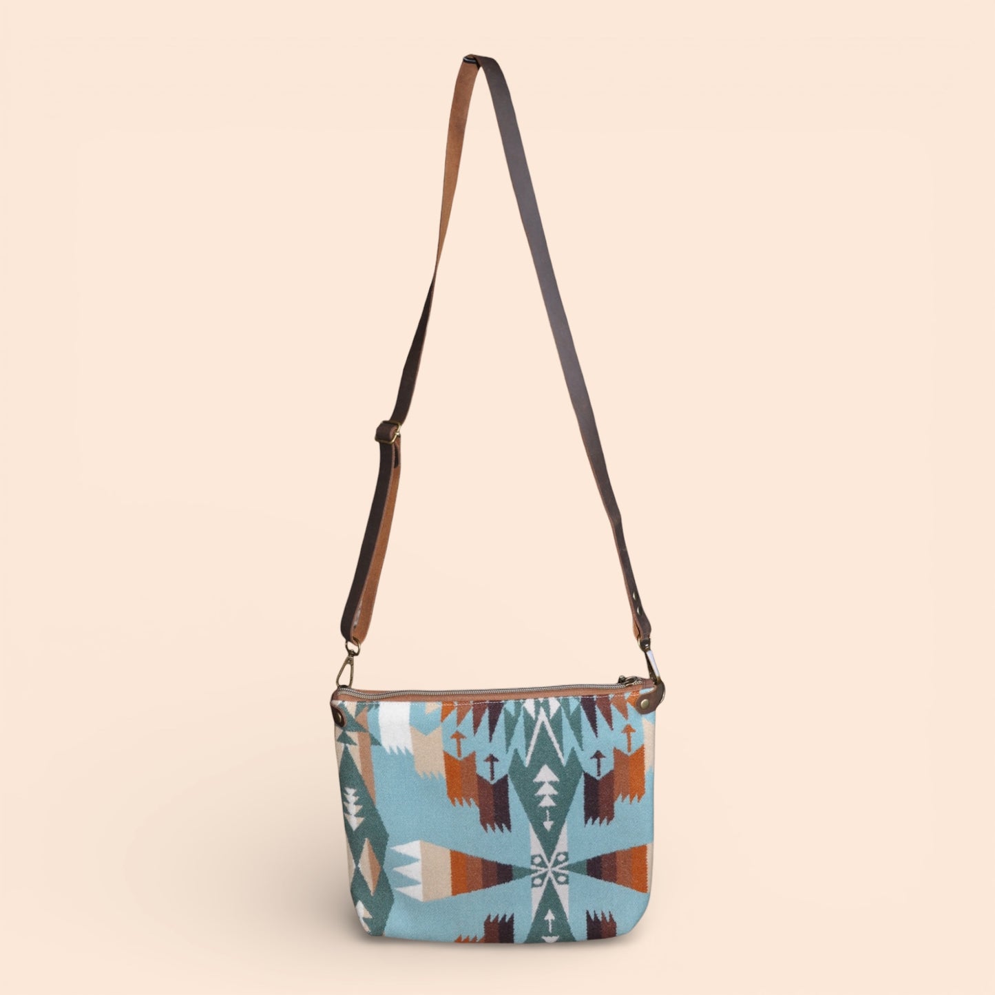 Messenger Purse - Tuscan Aqua