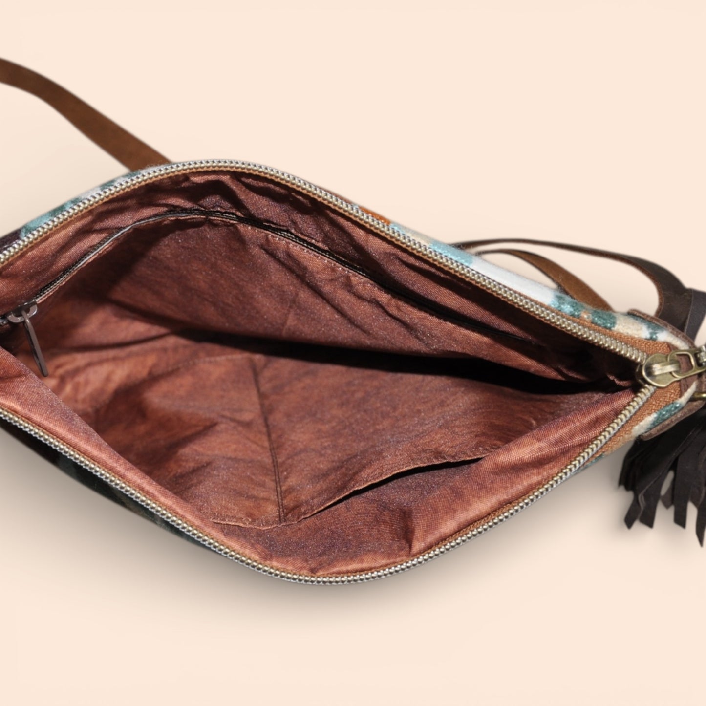 Messenger Purse - Tuscan Aqua